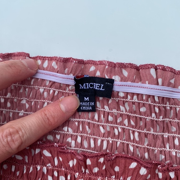 Puff sleeve crop top - Picture 2 of 3